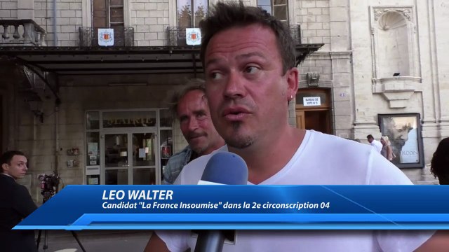 Législatives 1er tour : la réaction de Léo Walter, candidat La Frace Insoumise dans la deuxième circonscription des Alpes de Haute-Provence