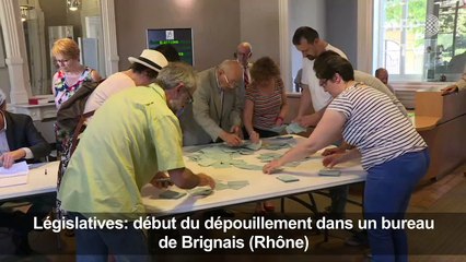 Législatives : début des dépouillements