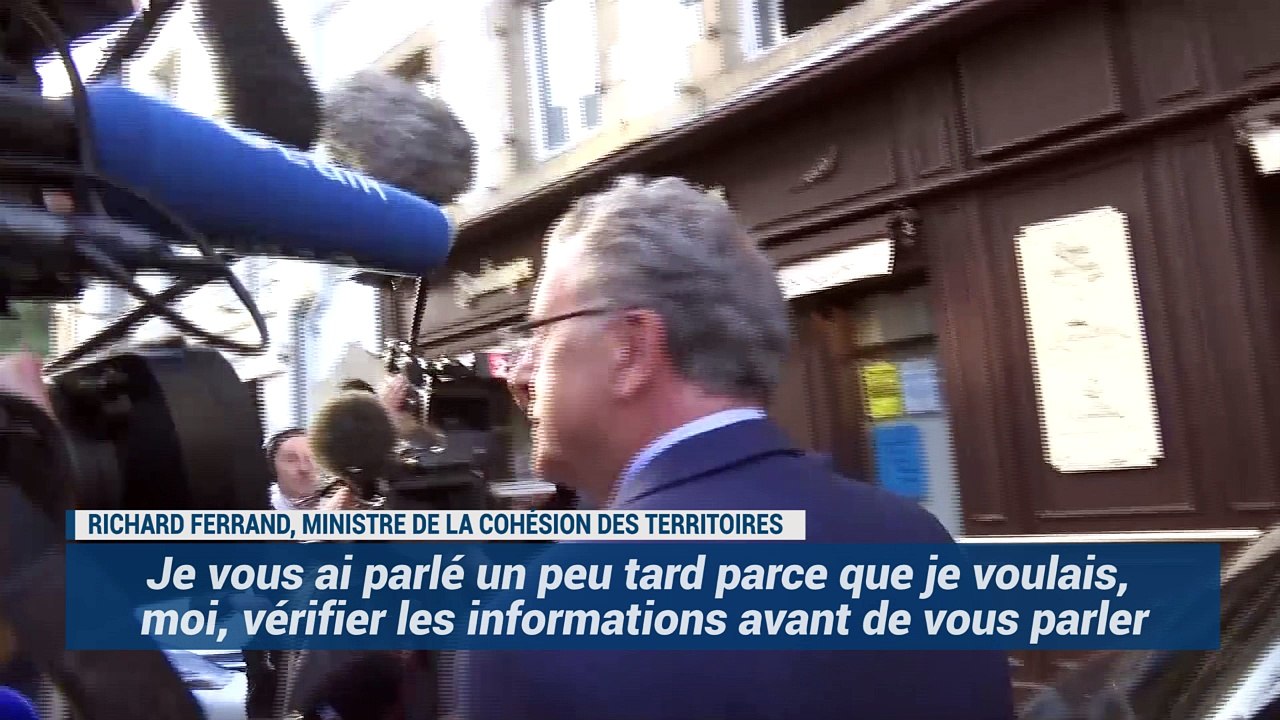 La leçon de journalisme de Richard Ferrand aux journalistes