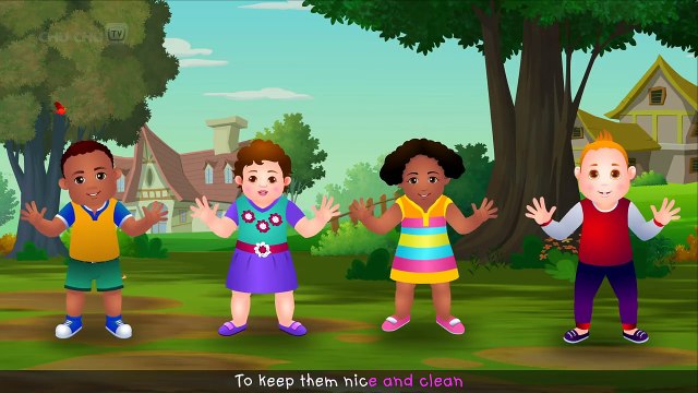 Wash Your Hands Song for Kids - Good Habits Nursery Rhymes For Children - ChuChu TV