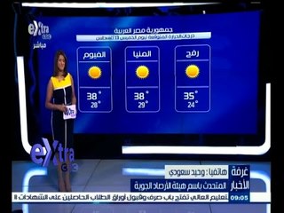#غرفة_الأخبار | درجات الحرارة المرتقبة ليوم 13 أغسطس 2015