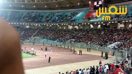 أجواء الشوط الأول بين المنتخب التونسي و المنتخب المصري