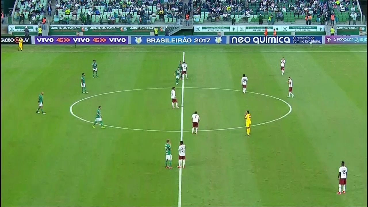 Palmeiras x Fluminense (Campeonato Brasileiro 2017 6ª rodada) 2º Tempo