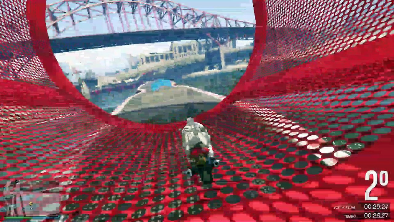 GTA V Corrida de Moto em Torno das DOCAS