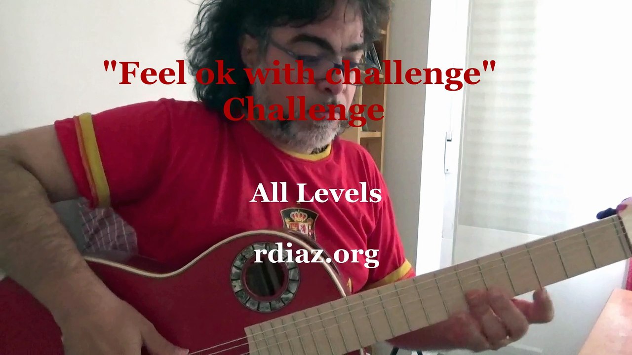 Feel ok with the challenge Challenge / Learning Paco de Lucia´s technique online via Skype /Ruben Diaz