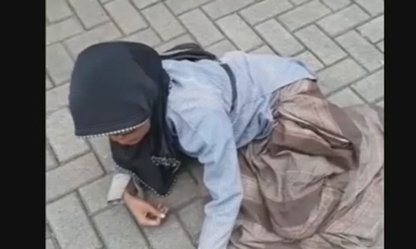 Pura-pura Lumpuh, Pengemis Ini Terjaring Razia