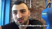 Vanes Martirosyan Calls Out Canelo Alvarez & Gennady Golovkin - esnews boxing