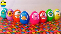 Surprise eggs unboxing toys Pocoyo and friends eggs surprise toys huevos sorpresa con