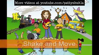 Shake and Move Children's Song _ Body Parts _