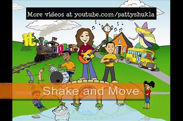 Shake and Move Children's Song _ Body Parts _