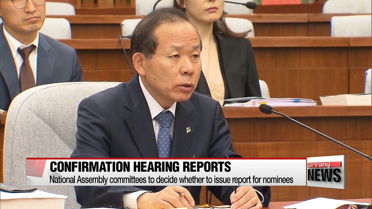 National Assembly committees to decide whether to issue report for nominees