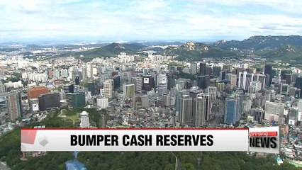 Download Video: Combined cash reserves of Korea's 30 major conglomerates reaches near 700 trillion won