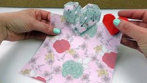 Süßes Herz falten _ DIY Idee für Kinder _ Basteln für die Lieben _ Valentinstags Idee-NMMdGWweB