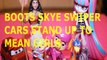 Toy BOOTS SKYE SWIPER CARS STAND UP TO MEAN GIRLS +  MOANA DISNEY ROCHELLE GOYLE MONSTER HIGH