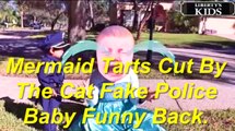 liberty's kids channel | Mermaid Tarts Cut By The Cat - Fake Police Baby Funny Back