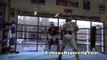 Boxing Champ Gradovich vs BKB Champ Pelos Garcia Sparring - EsNews