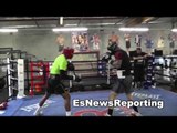 Thomas Dulorme Sparring At Robert Garcia Boxing Academy EsNews