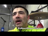 Brandon Rios vs Mike Alvarado 3 - Rios In Camp EsNews boxing