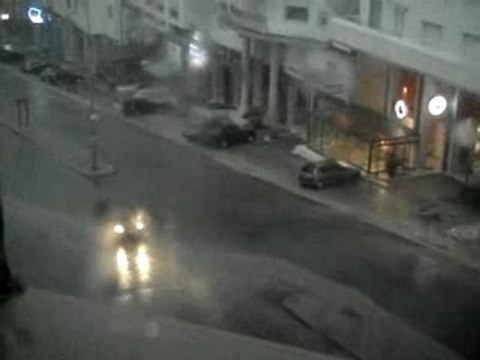 Intempéries et inondations à Tunis le 13 Octobre 2007