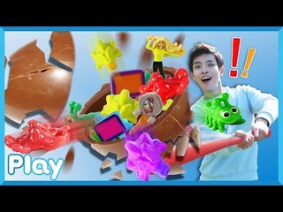 캐빈의 어린이날 맞이 게임 서프라이즈 에그 야구 놀이 l 캐리앤 플레이