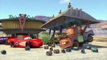 Lightning McQueen- Mater Toy - Itsy Bitsy Spider - NURSERY RHYMES!! ACTION!!
