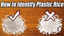 Plastic Rice vs Real Rice: Watch here how to identify | Oneindia News