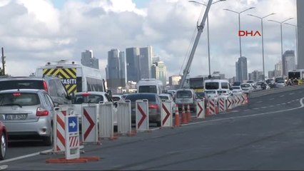 15 Temmuz Şehitler Köprüsü'nde Çalışma Başladı