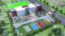 3D Architectural Animation Services of School interior, based in India
