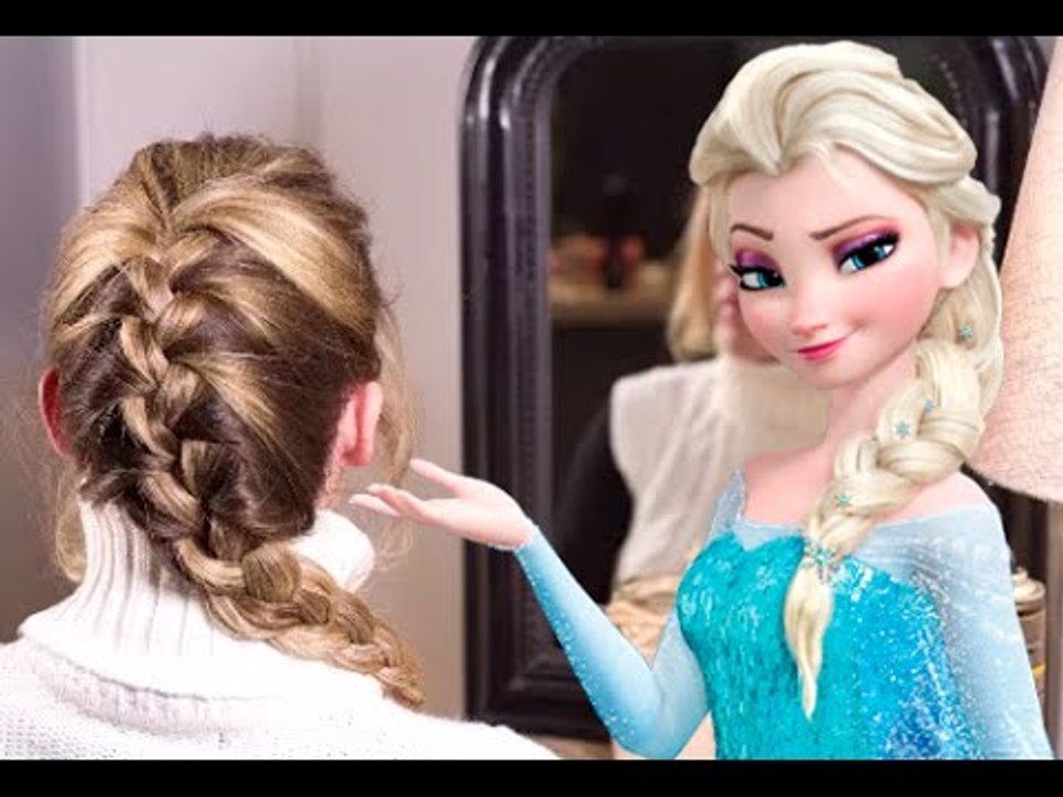 Tuto Coiffure à la Elsa. La Tresse de la reine des neiges.