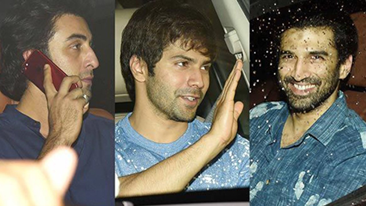 Ranbir Kapoor, Varun Dhawan, Aditya Roy Kapur Enjoy Weekend at Karan Johar House