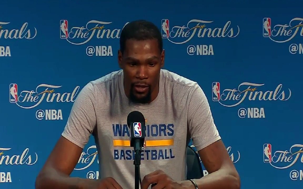 【NBA】Kevin Durant Says He did not Watch the 2016 NBA Finals  2017 NBA Finals