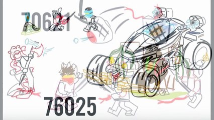 All Lego Ninjago hands of time set drawings