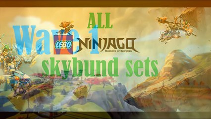 All Lego Ninjago Skybound sets