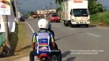 81.Drag Racing - POCKET Mini Moto BiKE Race on streets! (Rossi vs Marquez)