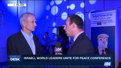 i24NEWS DESK | Israeli, world leaders, unite for peace conference | Monday, June 12th 2017