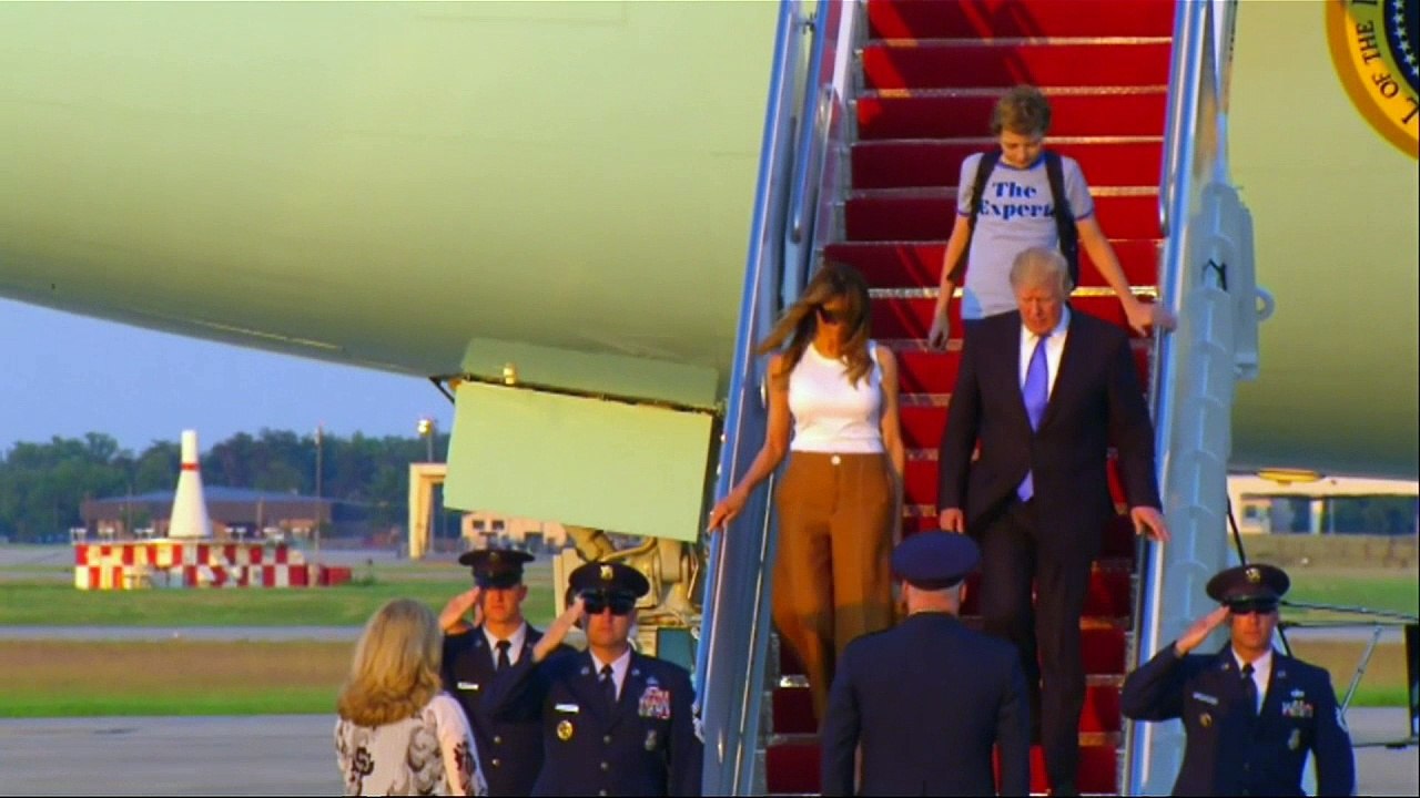 Melania Trump finally moves into the White House