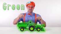Tractors for Children _ Blippi Toys - TRACTOdsaR SONG _ Blippi Toys