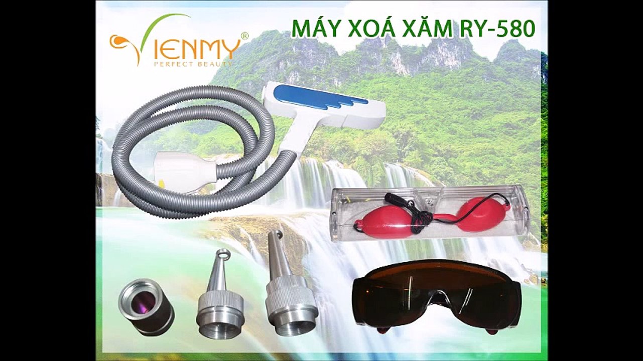 Máy xóa xăm trị liệu da YAG-580 - Công ty Viên Mỹ hướng dẫn thao tác, lắp ráp - YouTube