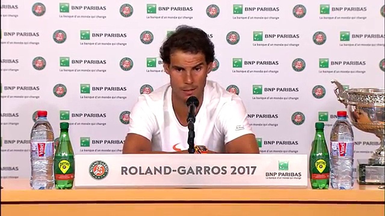 Rafael Nadal - Press Conference after 2017 Victory _ Roland-Garros