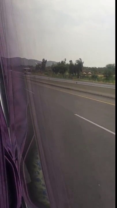 Lahore Islamabad Motorway M2 Near Kallar Kahar Pakistan Video 24