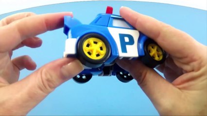 TOY UNBOXING - Robocar Poli Toy _ Deluxe Tdsaransformer Bl