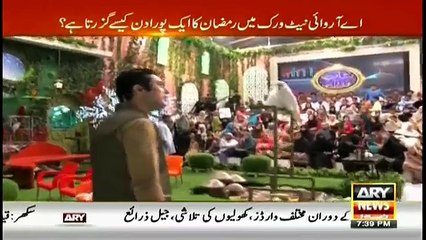 Sar-E-Aam  Shan-e-Ramazan Aur Jeeto Pakistan Ke Camre Ke Peeche Ke Manazir