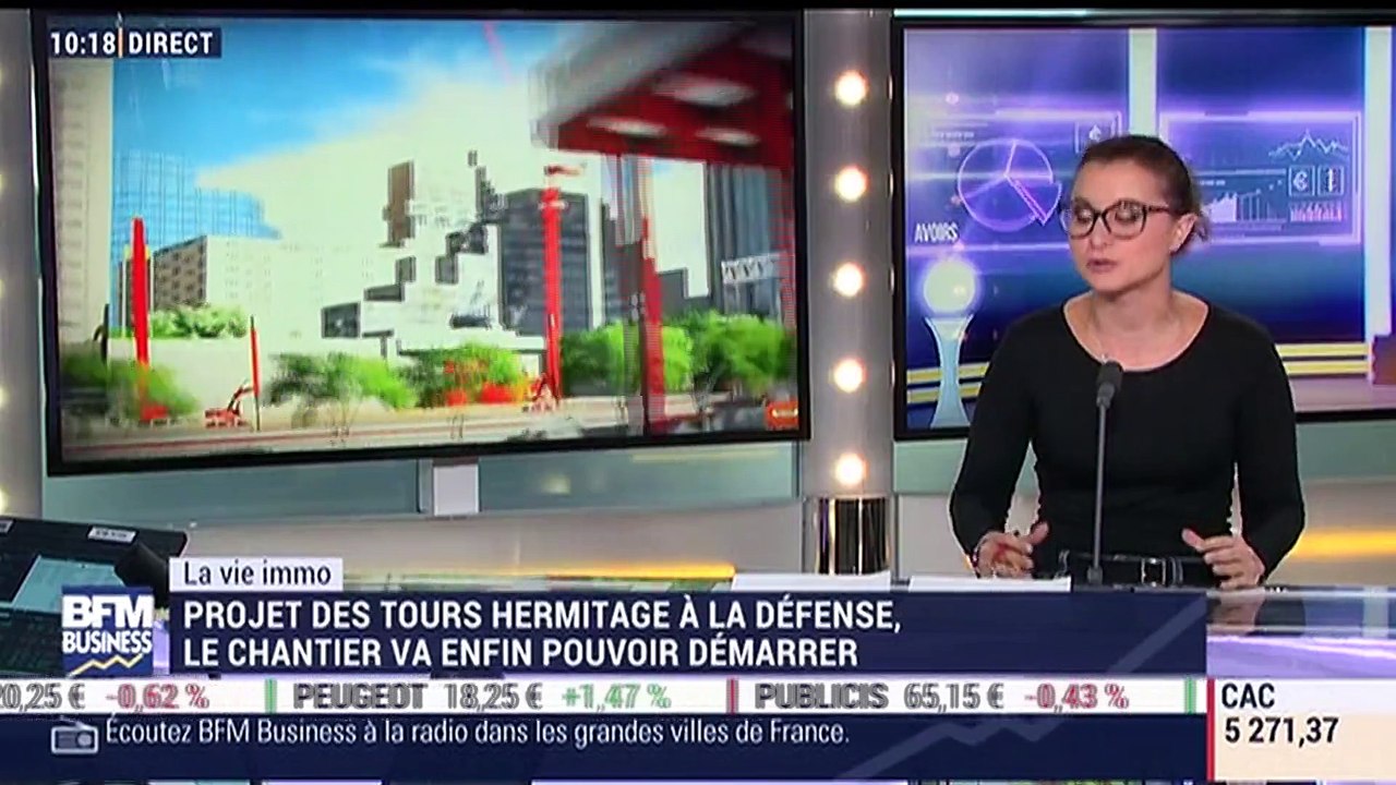 Marie Coeurderoy: Le chantier des tours Hermitage démarre cet automne - 12/06