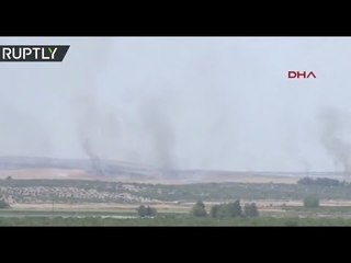 Turkish tanks cross Syrian border in military op to retake city of Jarablus from ISIS