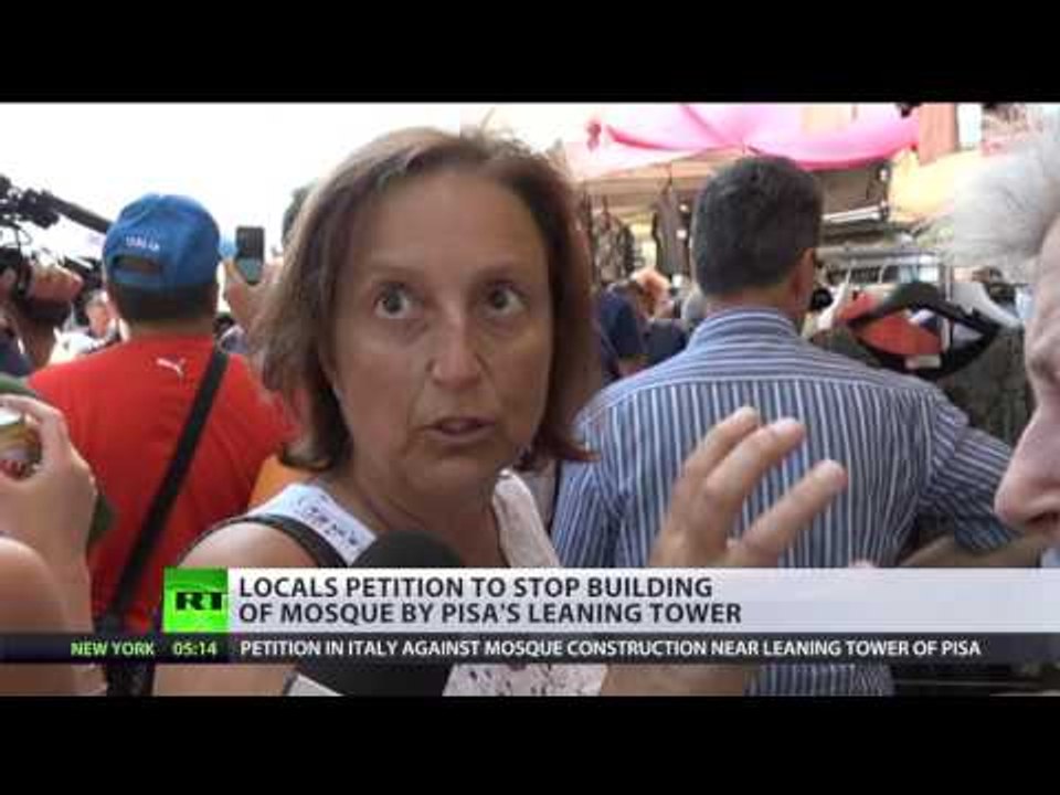 ‘Fighting for our identity’: Pisa residents protest against building mosque near iconic tower