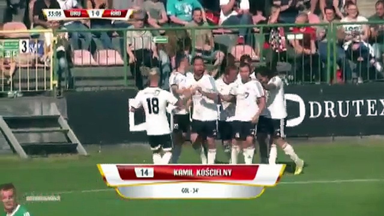Bytovia Bytow 2:0 Radomiak (Polish I Liga  11 June 2017)