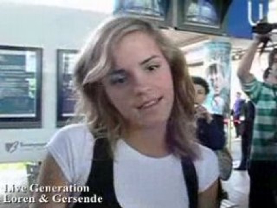 Emma Watson à Bercy