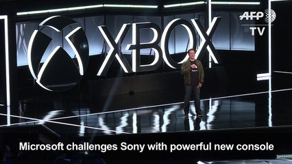 Microsoft challenges Sony with powerful new Xbox One X