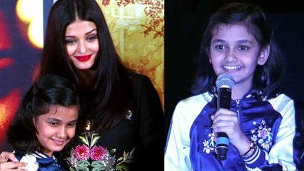 Aishwarya Rai's CUTE FAN Praises Her At Hrudayantar Music Launch Event | WATCH
