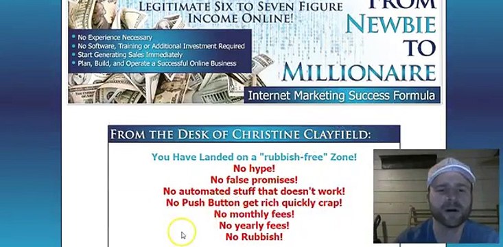 From Newbie To Millionaire Review 2017- Watch Before You Join- Is From Newbie To Millionaire Legit